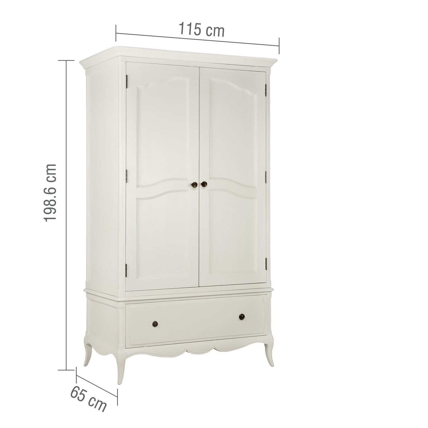 Amelie 2 Door French Wardrobe