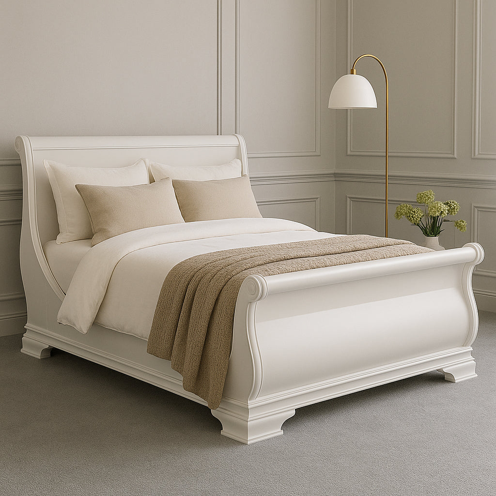 Antoinette French Sleigh Bed