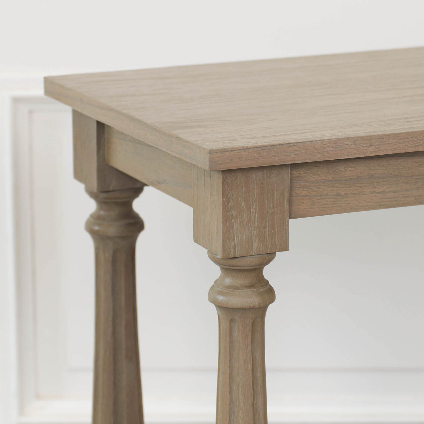 Rustic Wooden French Farmhouse Console Table