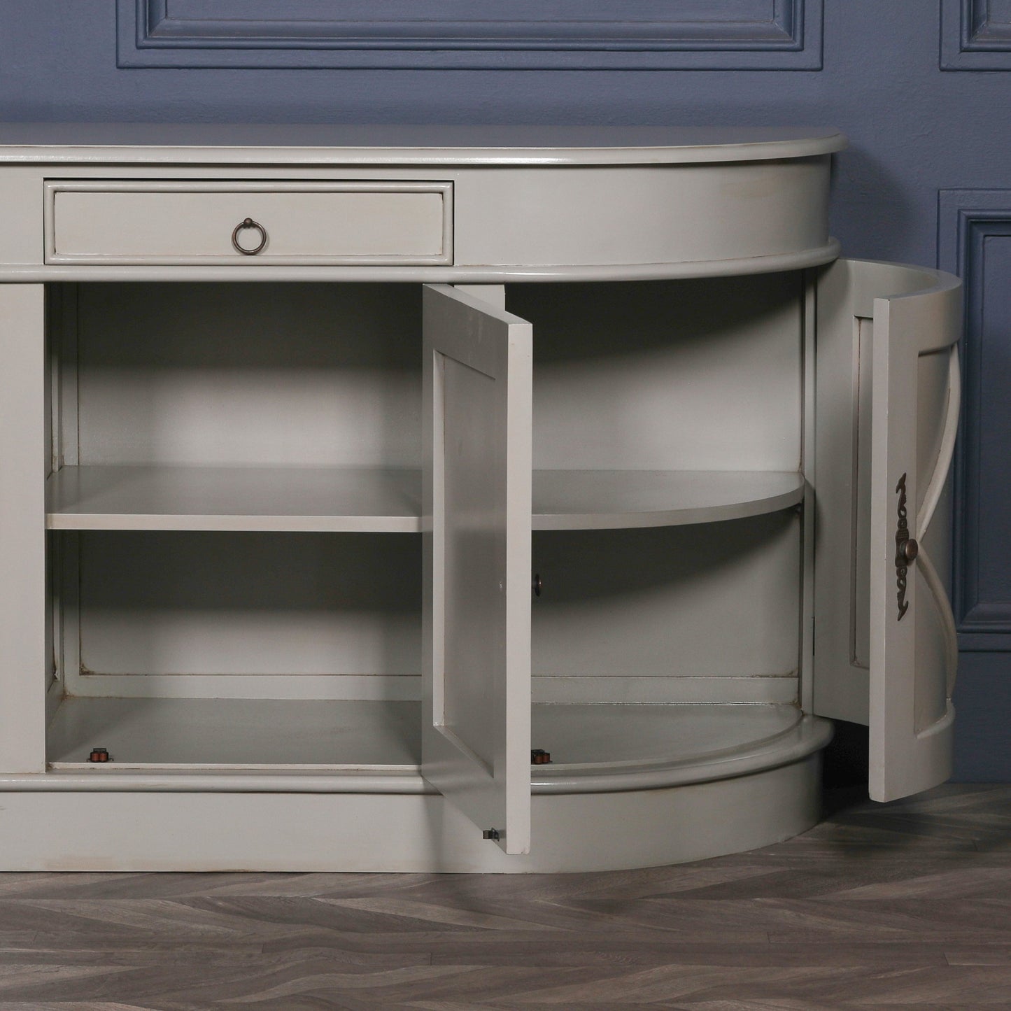 Classical Grey French Style Sideboard