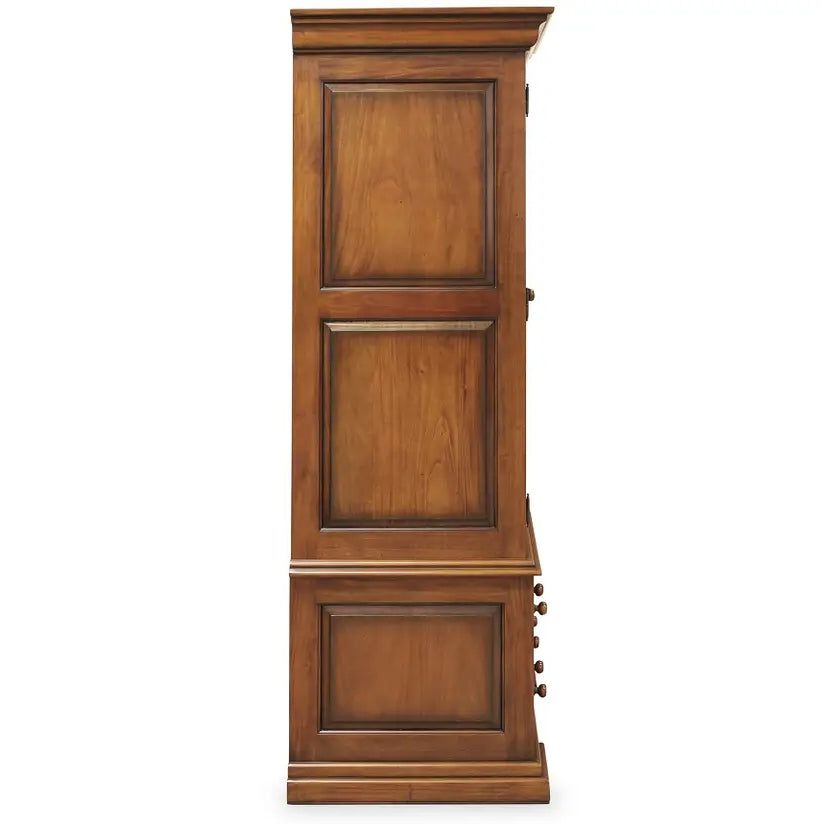 French Country Style Sleigh 2 Door Wardrobe