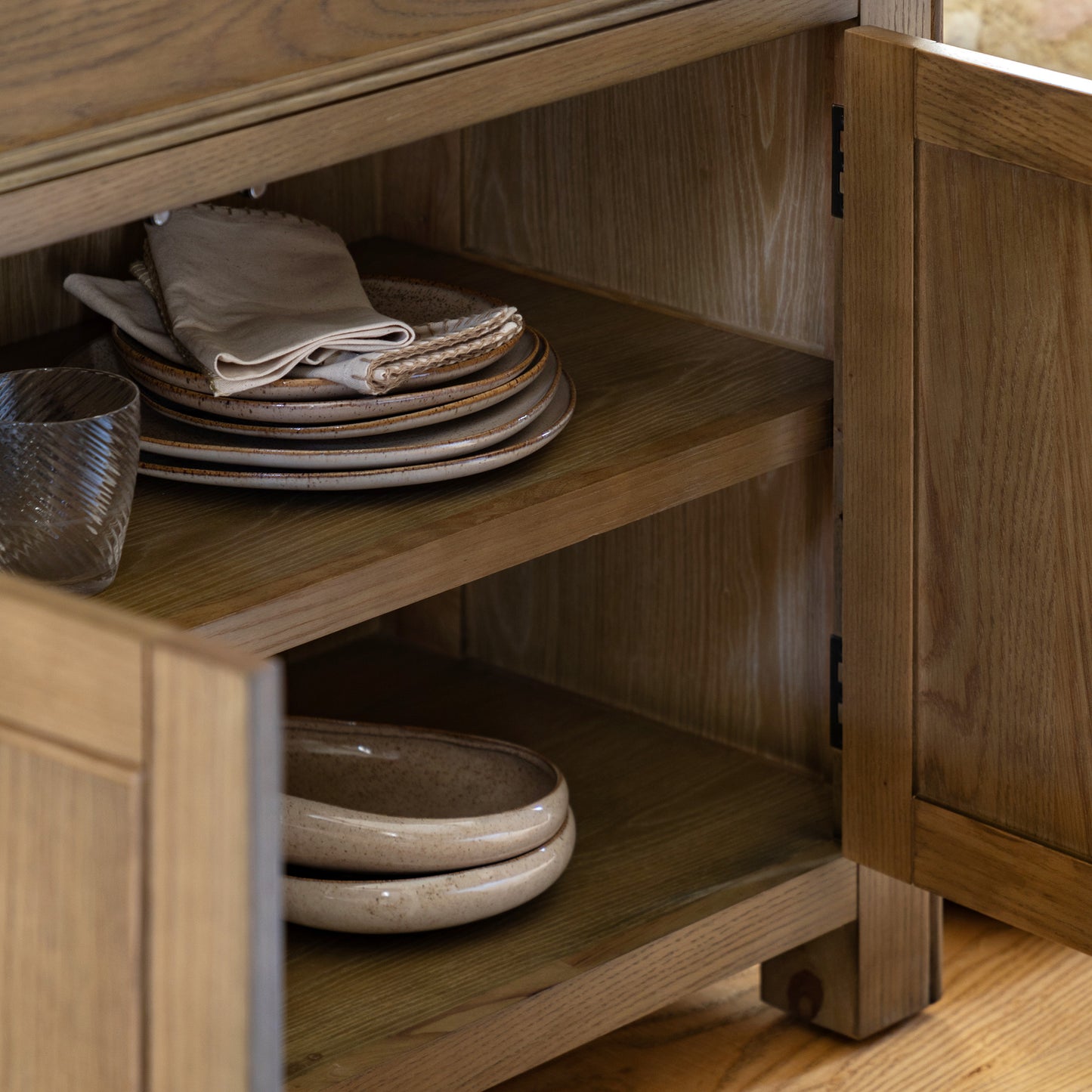Internal View for Hardwick French Small Sideboard