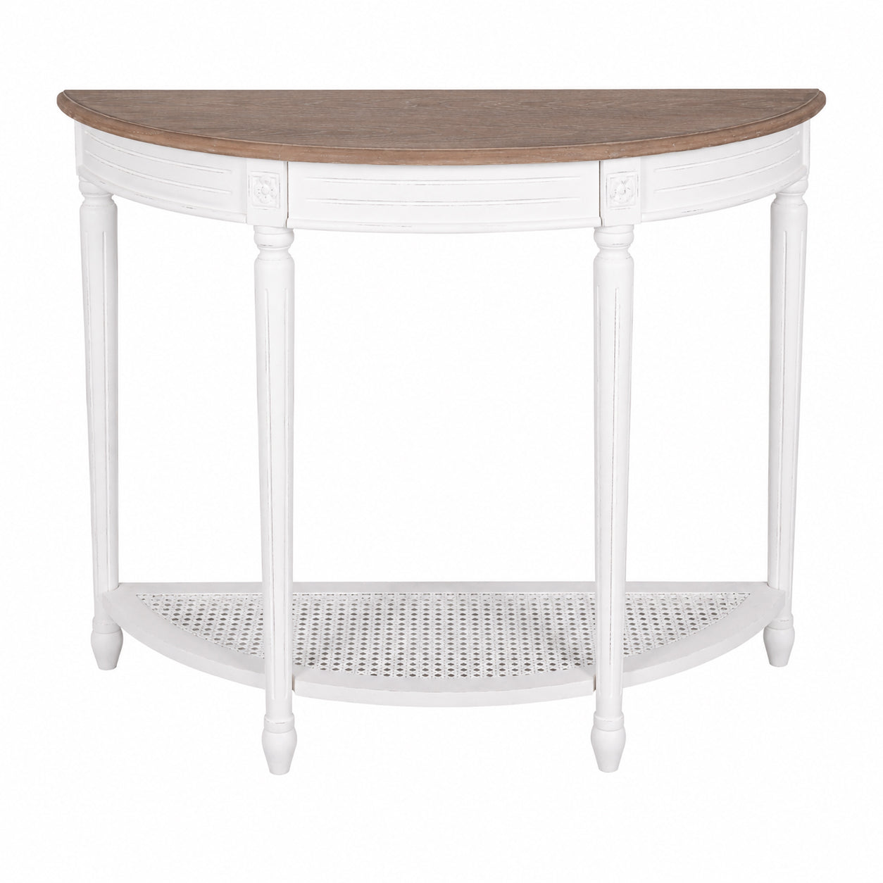 Helena French Half Moon Console Table