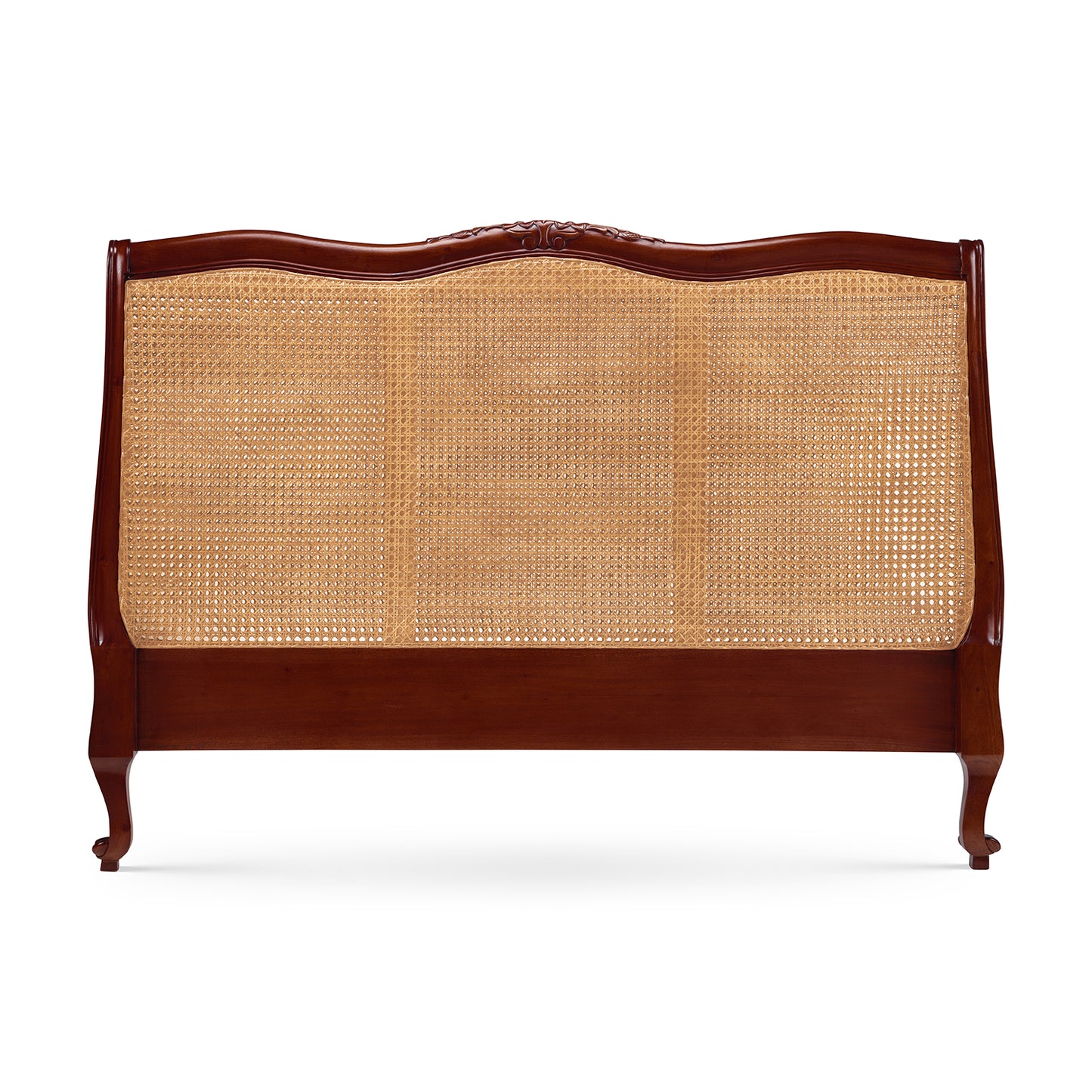 Louis XV French Rattan Headboard