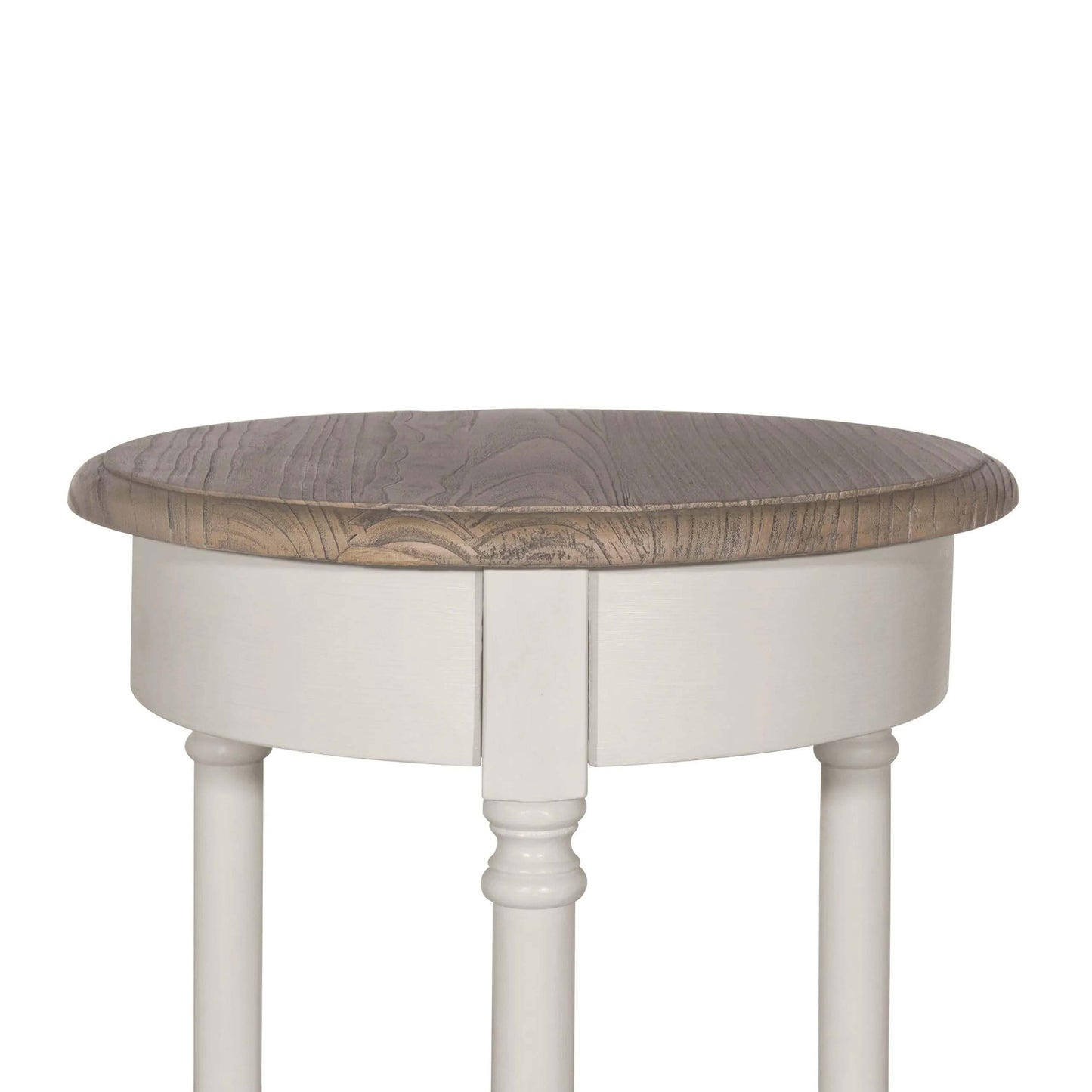 Lyon French Painted Round Side Table