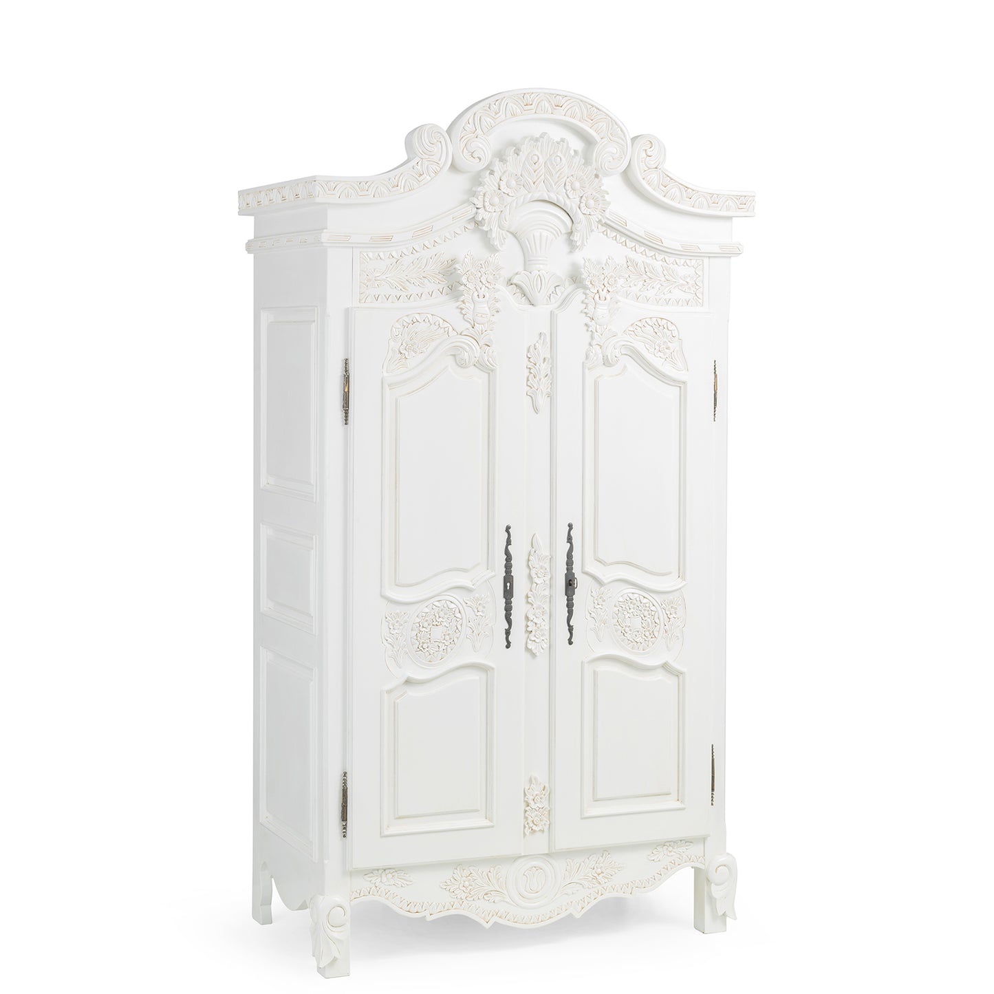 Rococo French Carved Wardrobe