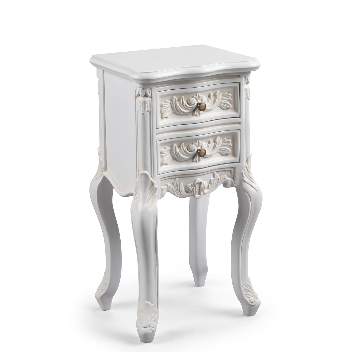 Rococo French 2 Drawer Nightstand
