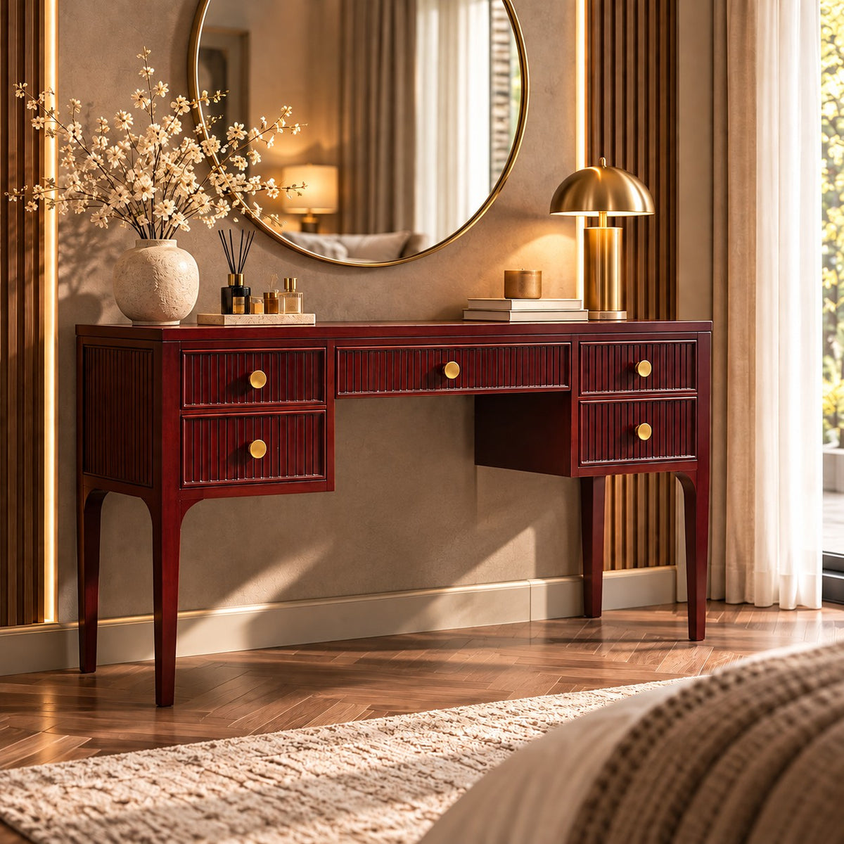Verona French Dressing Table Desk
