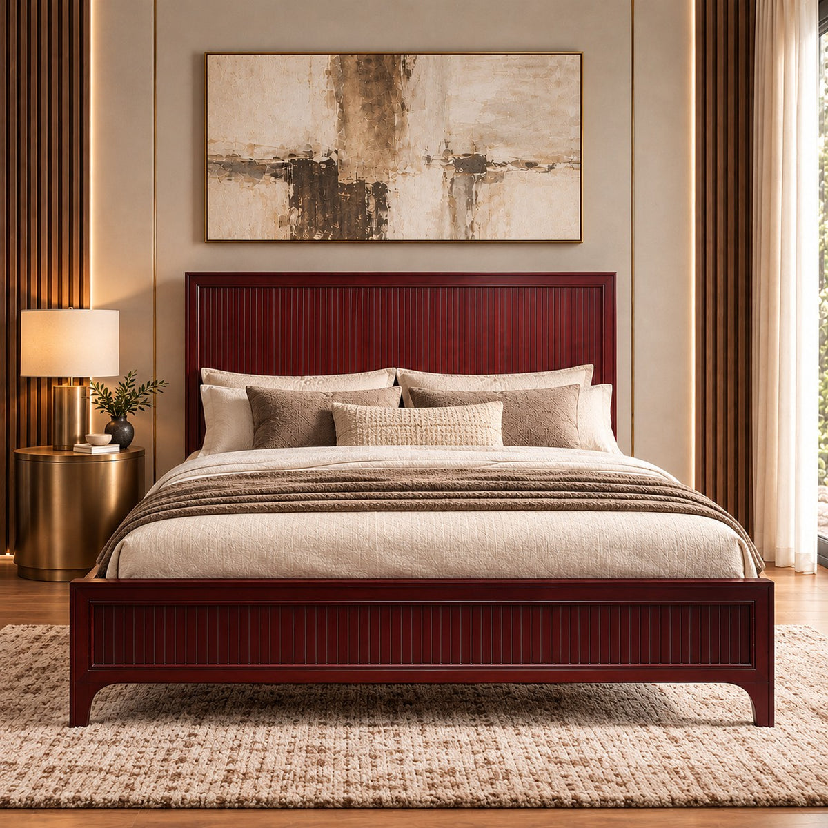 Verona French Sleigh Bed