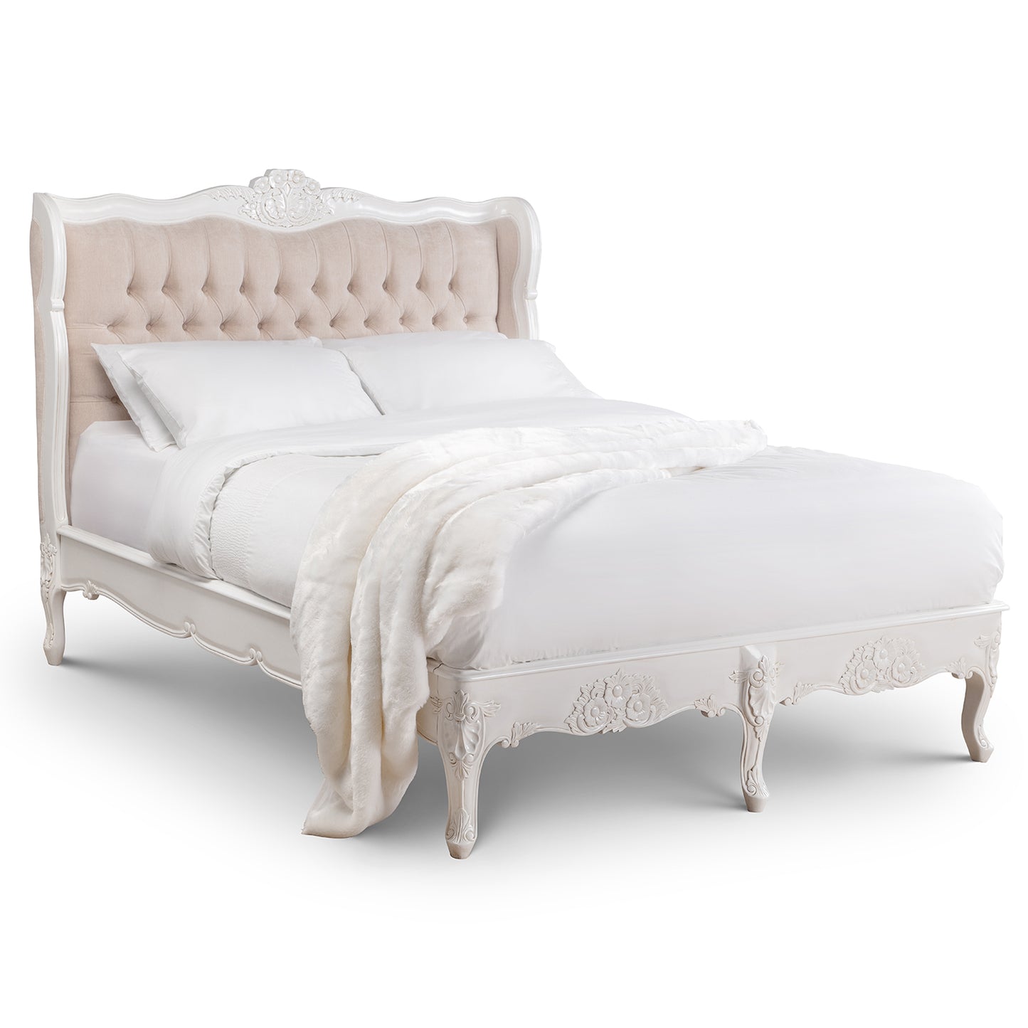 French Versailles Curved Bed