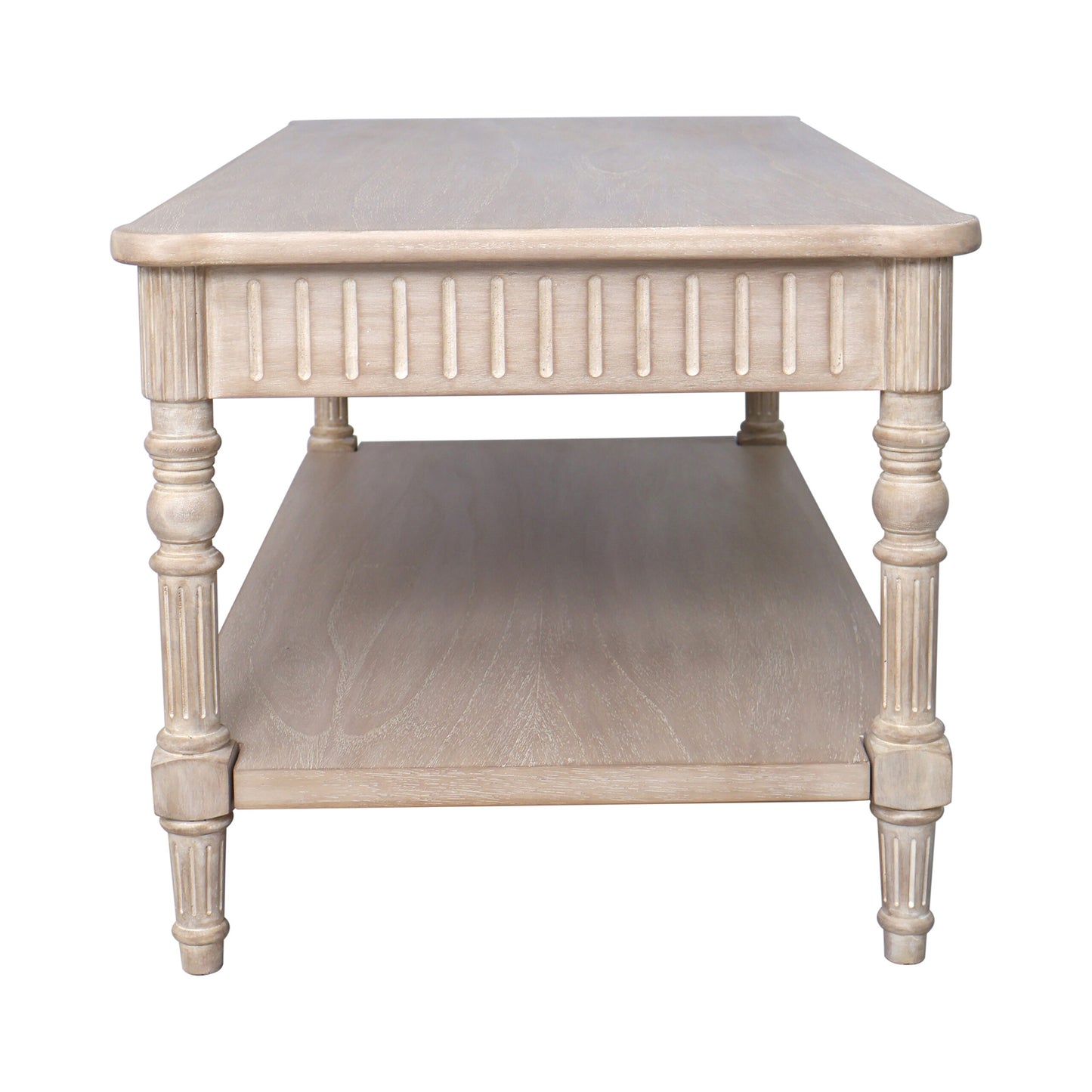 Willow Coffee Table with Shelf