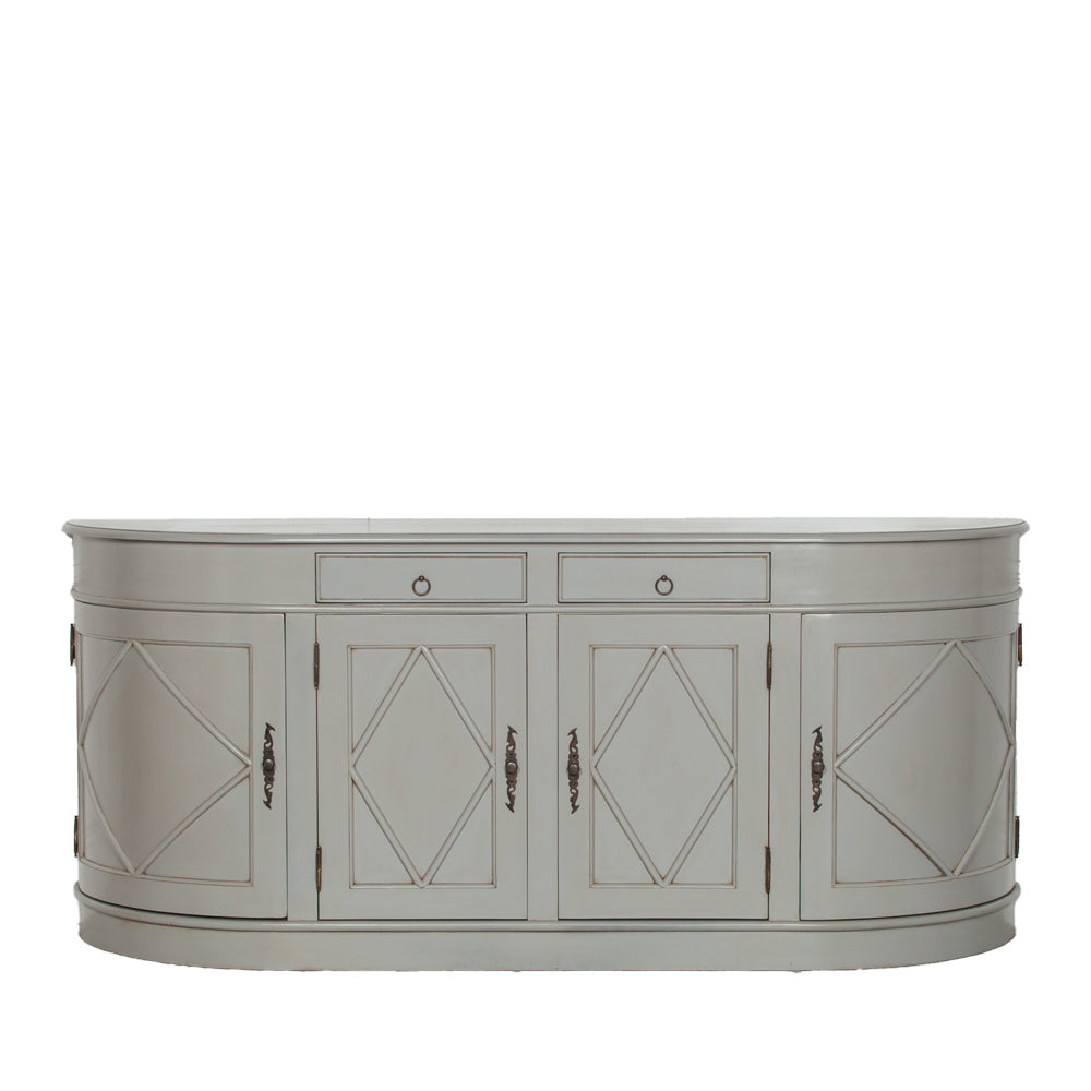 Classical Grey French Style Sideboard