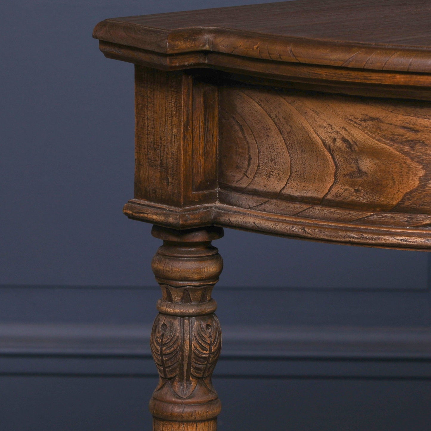 Rustic Wooden French Console with 1 Drawer
