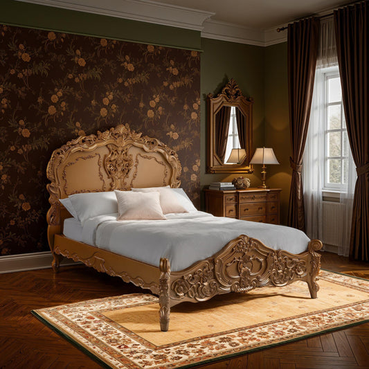 The Charm of French Rococo Beds Design