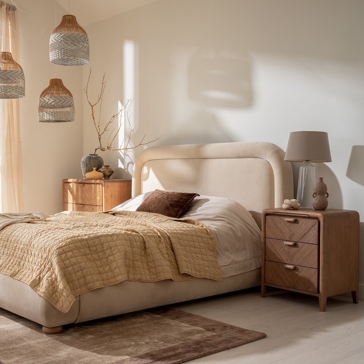 Atauro Reclaimed Herringbone Contemporary Furniture
