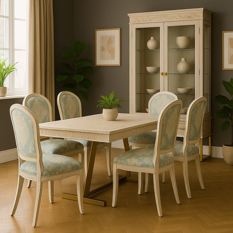 Florence Limed White French Dining Furniture