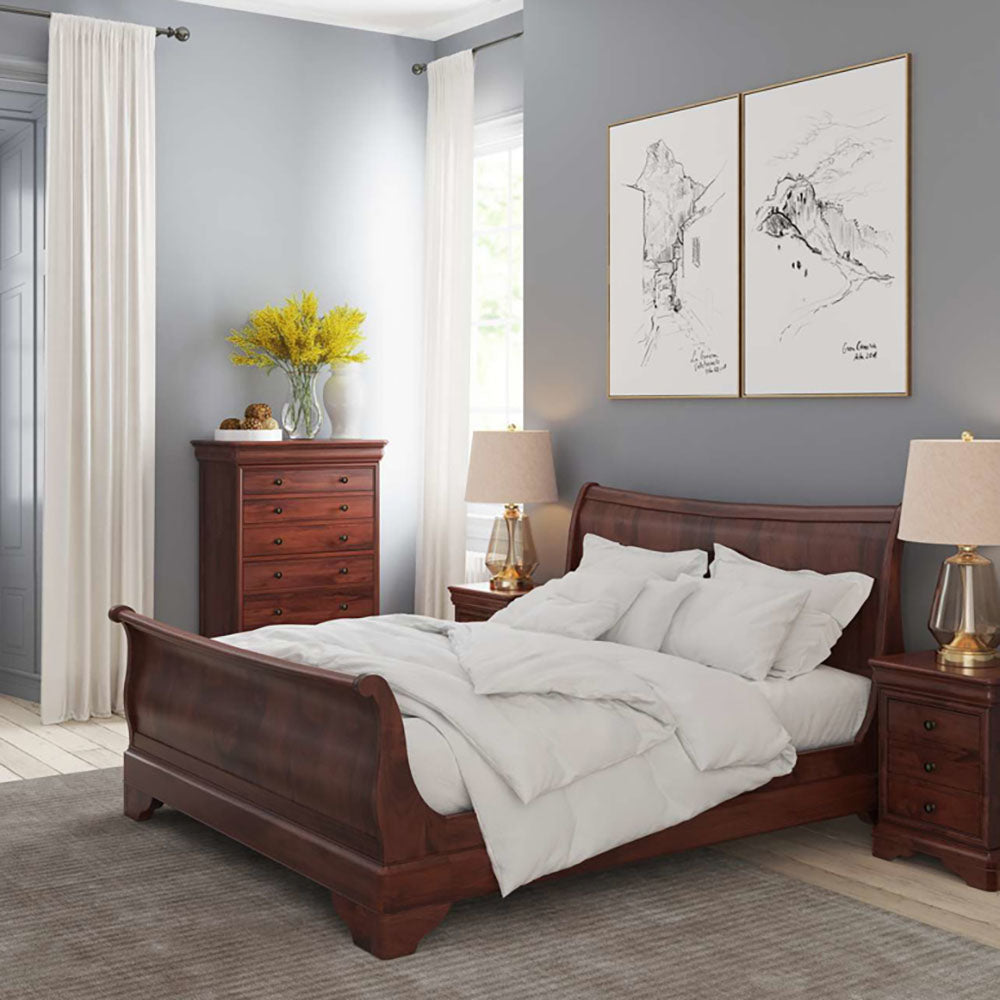 Willis Gambier Antoinette Sleigh French Bedroom Furniture