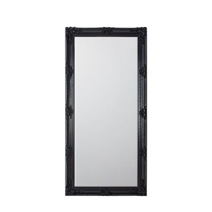 Abbey Black French Leaner Mirror