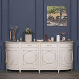 Aged Ivory French Sideboard