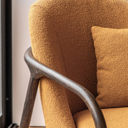 Rustic Wooden Armchair
