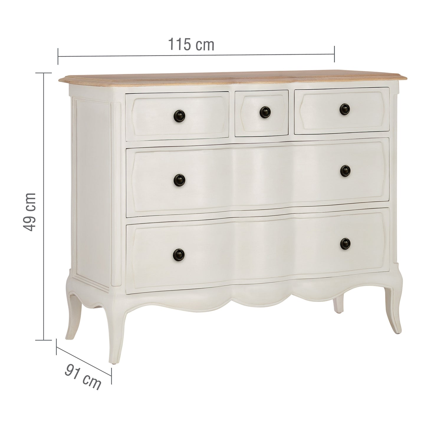 Amelie French Chest of Drawers