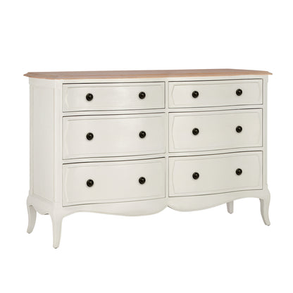 Amelie French 6 Drawer Chest