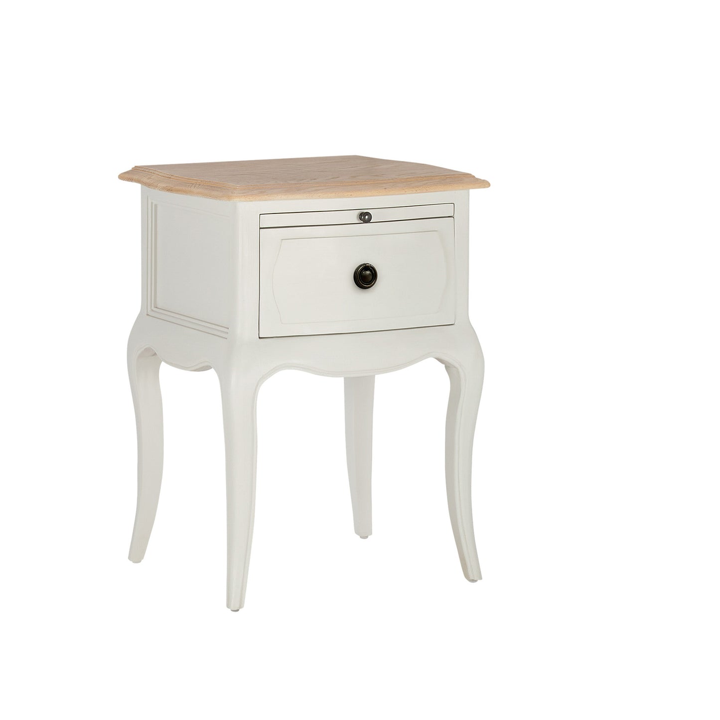 Amelie French 1 Drawer Bedside Table