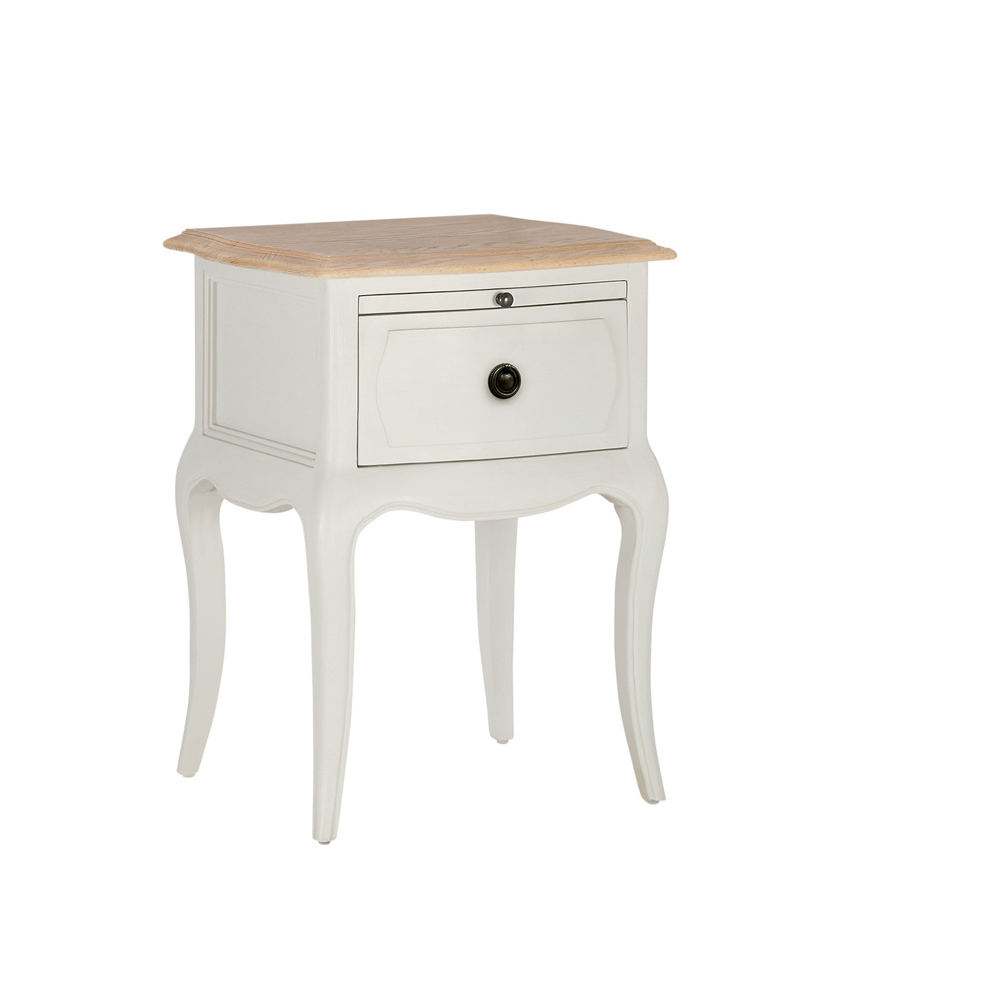 Amelie French 1 Drawer Bedside Table