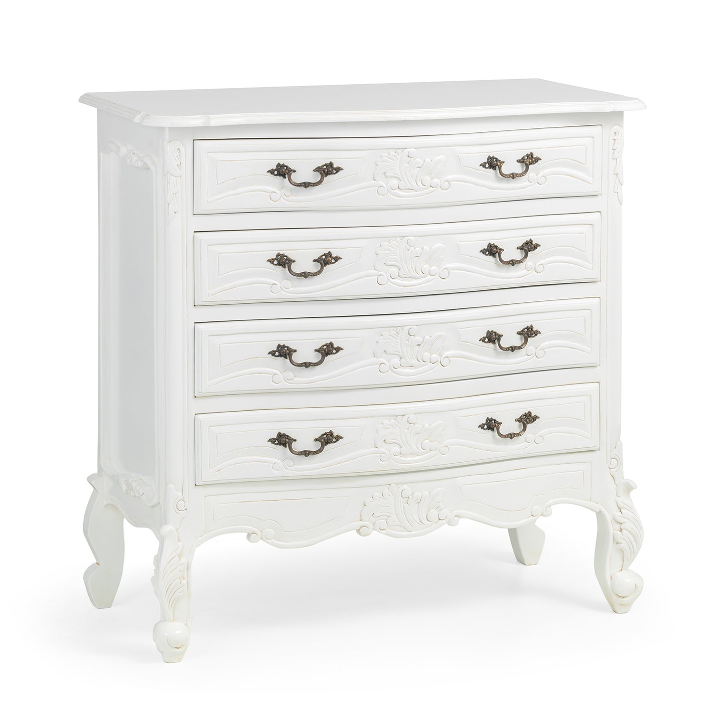 Rococo Style French 4 Drawer Chest