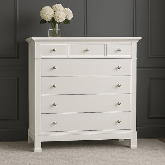 Antoinette Sleigh French 3 Above 4 Drawer Chest