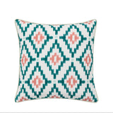 Aroha Geo Printed Cushion Apricot