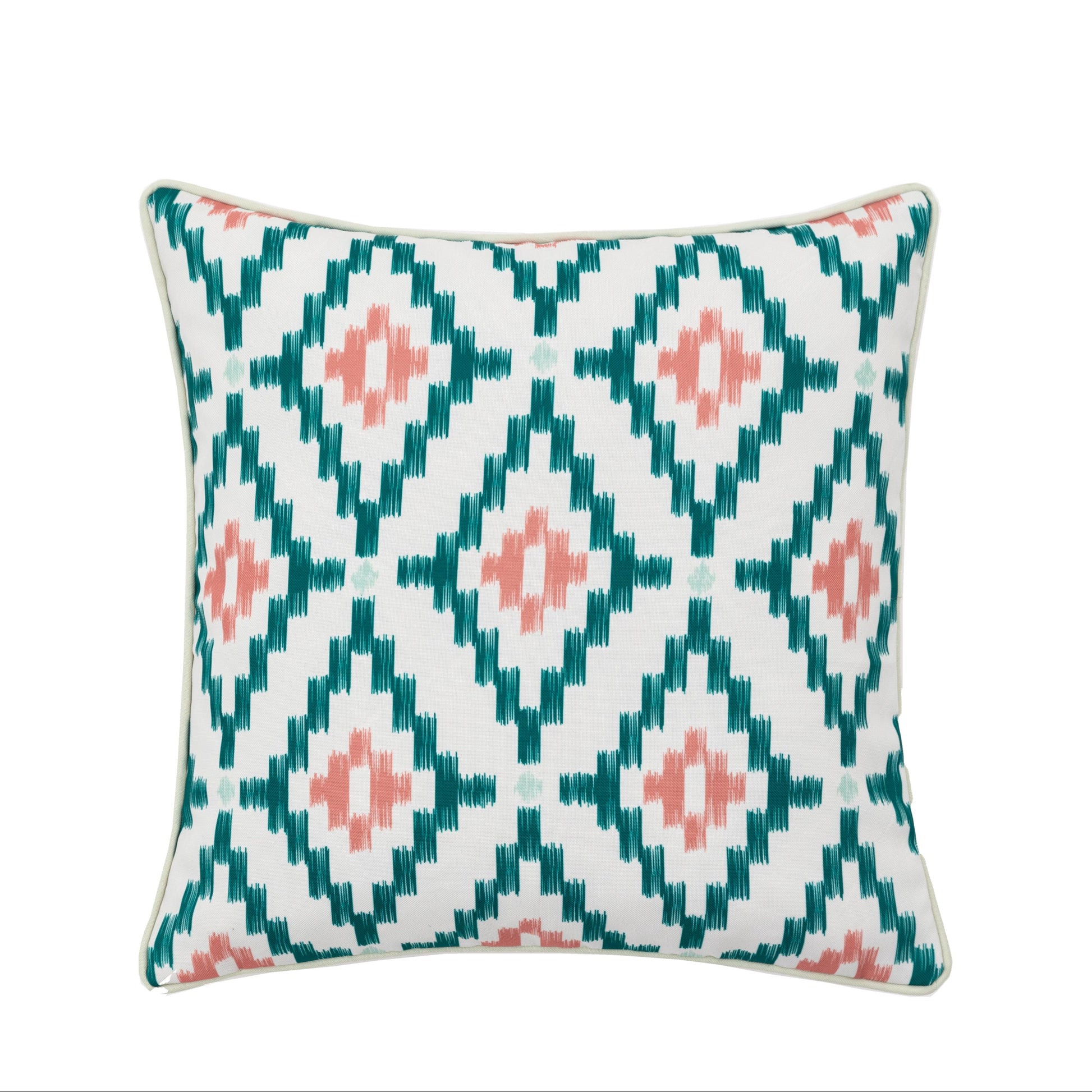 Aroha Geo Printed Cushion Apricot
