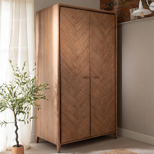 Atauro Reclaimed French Double Wardrobe