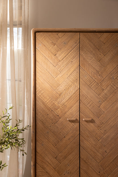 French Double Wardrobe Herringbone