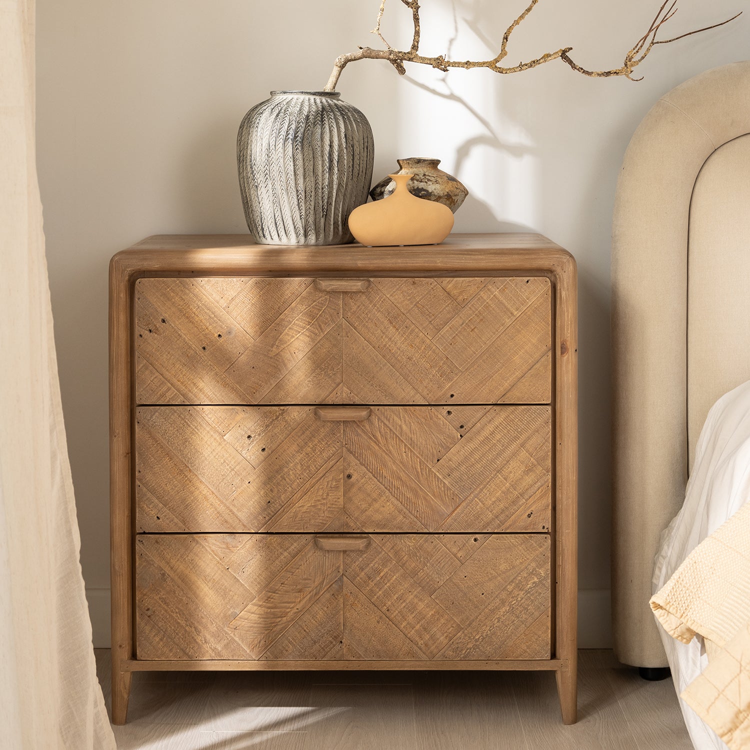 Atauro Reclaimed French 3 Drawer Chest