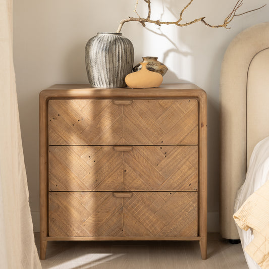 Atauro Reclaimed French 3 Drawer Chest