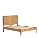Atauro Reclaimed Herringbone Bed