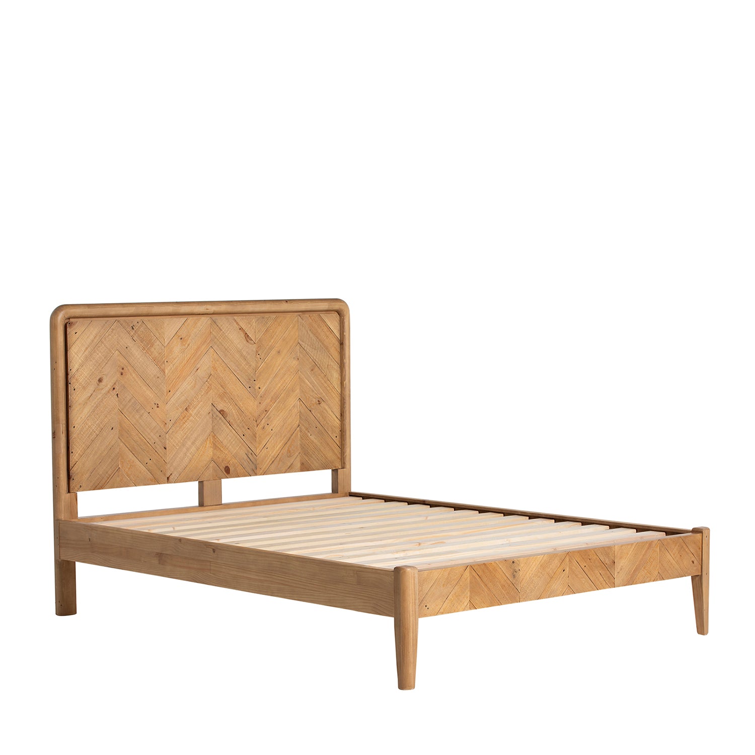 Atauro Reclaimed Herringbone Bed