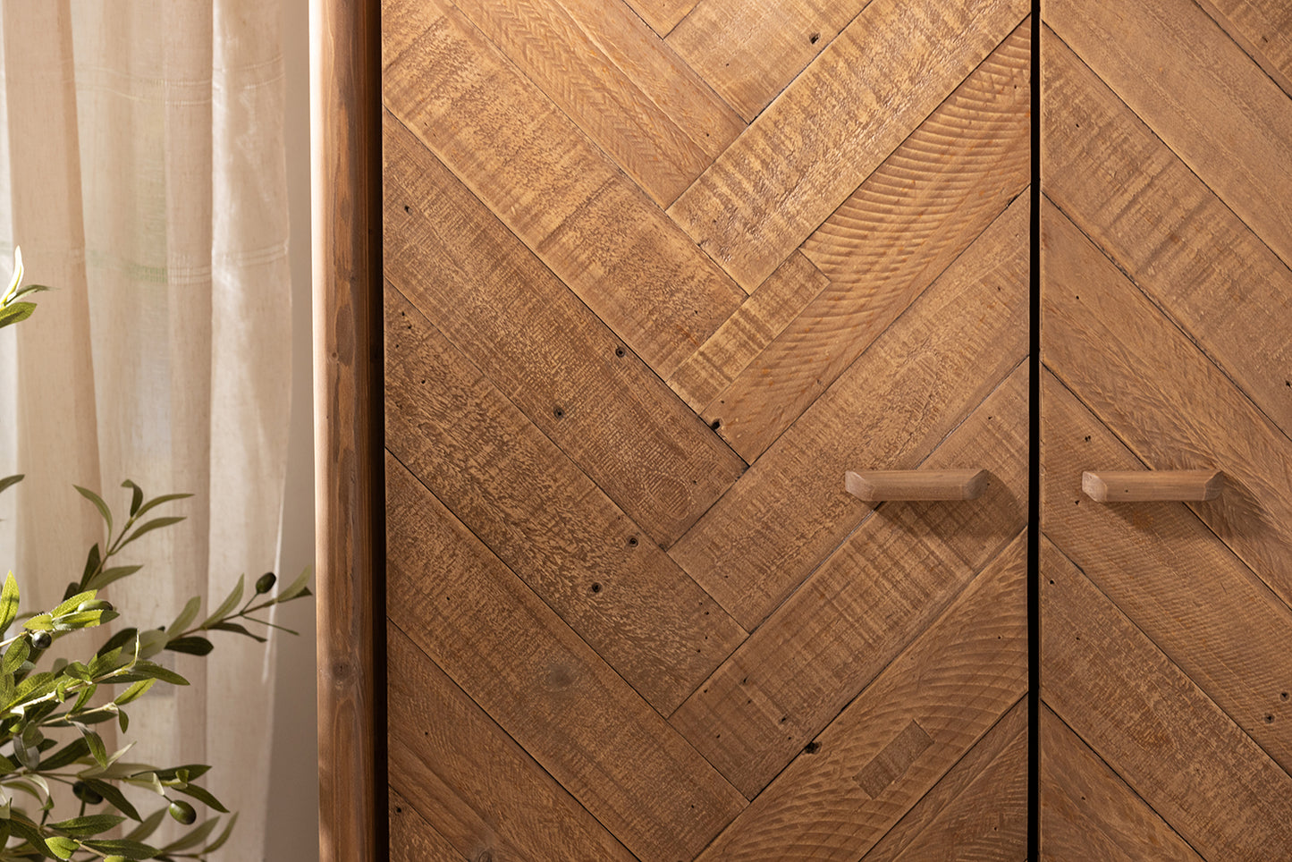 Rustic French Double Wardrobe