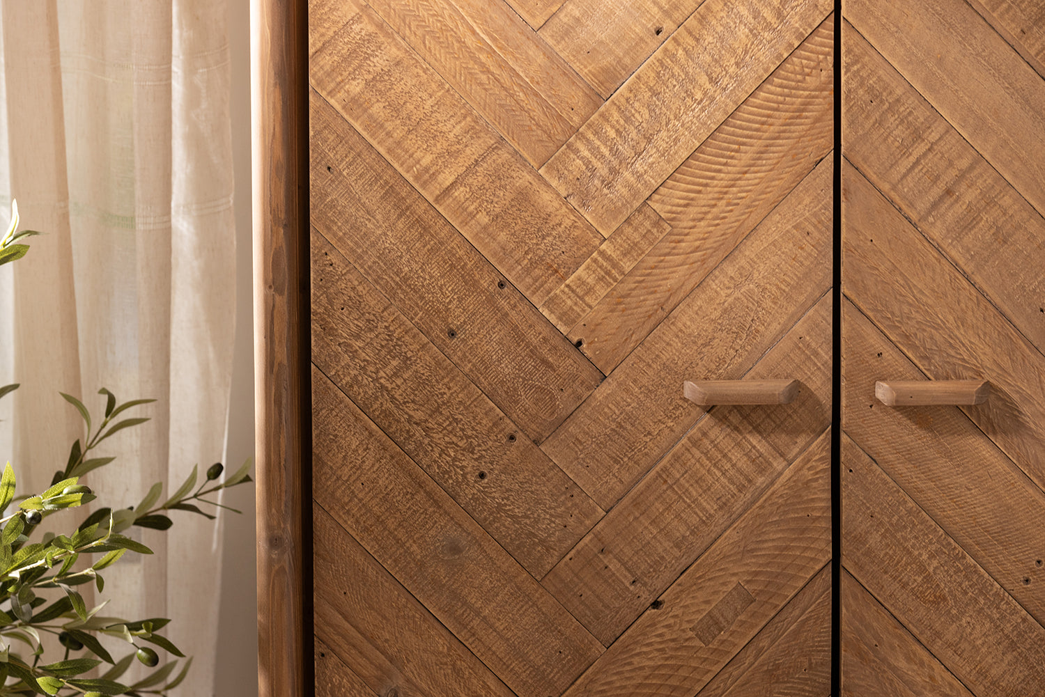 Rustic French Double Wardrobe