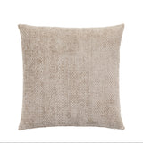 Basketweave Chenille Cushion 2pk Cream