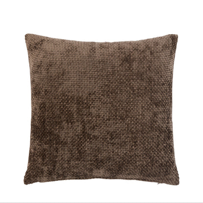 Basketweave Cushion 2 pk Chocolate