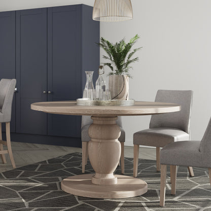 Bella Rustic French Round Dining Table