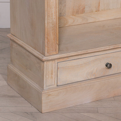 Blanche Rustic Wooden Bookcase with Drawers
