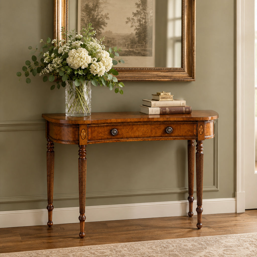 Bleinheim French Console Table with 1 Drawer