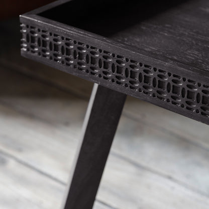 Boho Charcoal Coffee Table