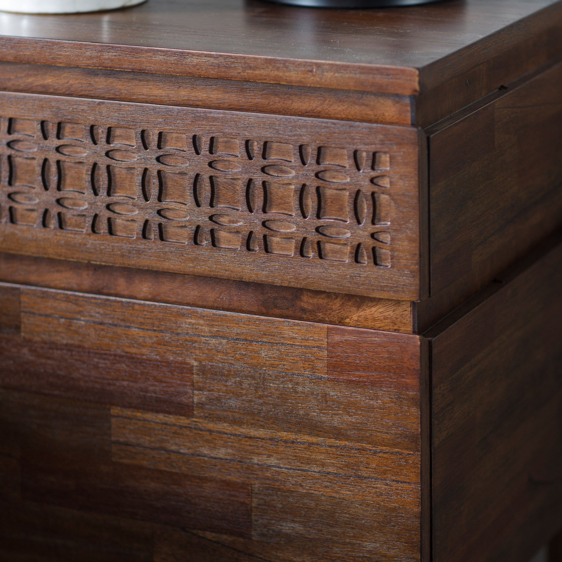 Boho Retreat 2 Drawer Bedside Table