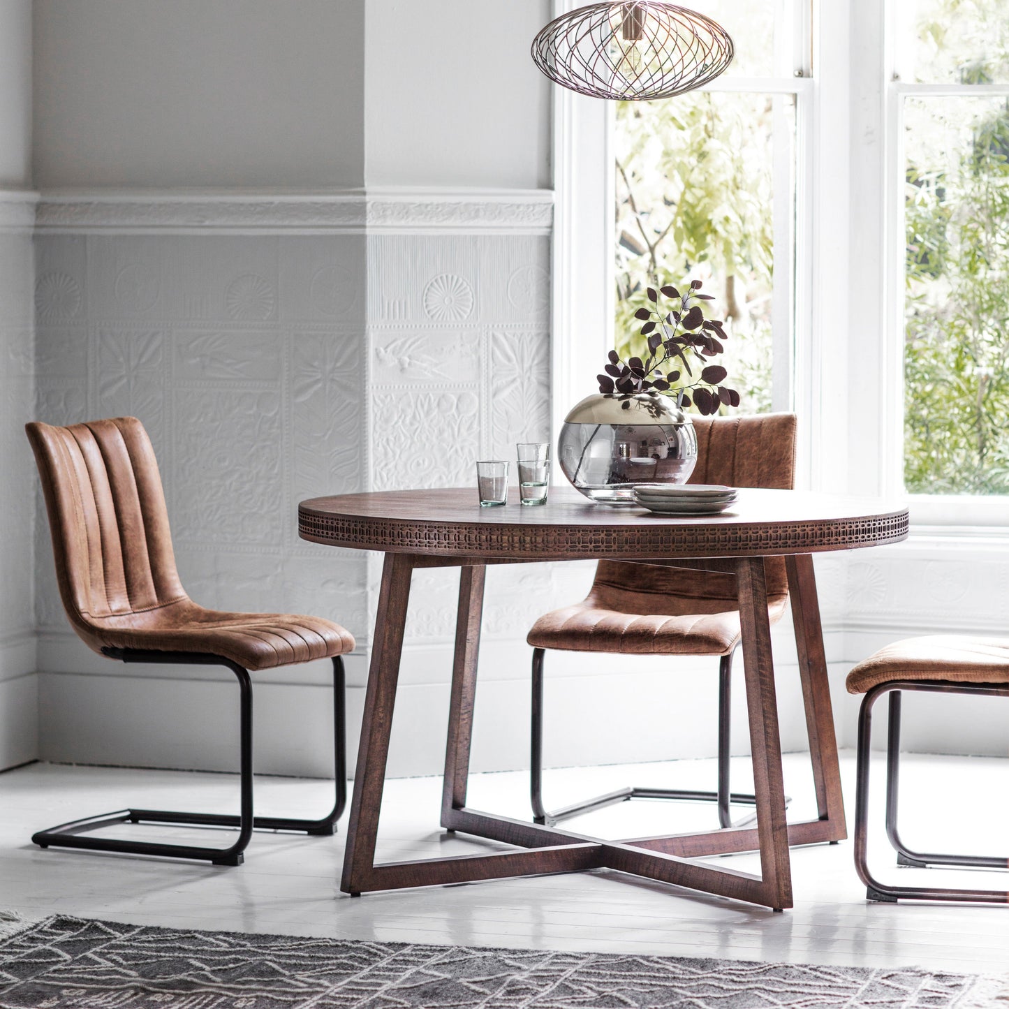 Boho Retreat Round Dining Table