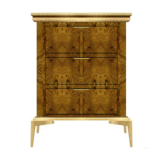 Bordeaux French Bedside Table