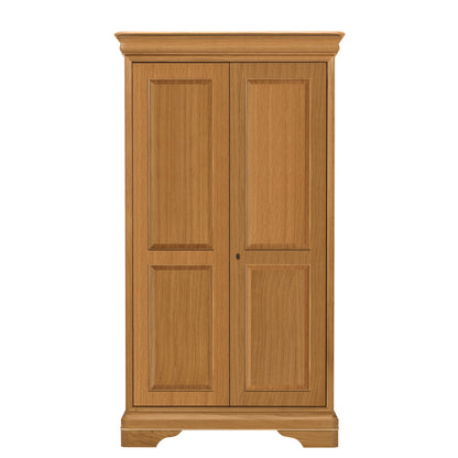 Bordeaux Oak French Wardrobe